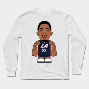 Bench On A Quest - Lou Williams Long Sleeve T-Shirt